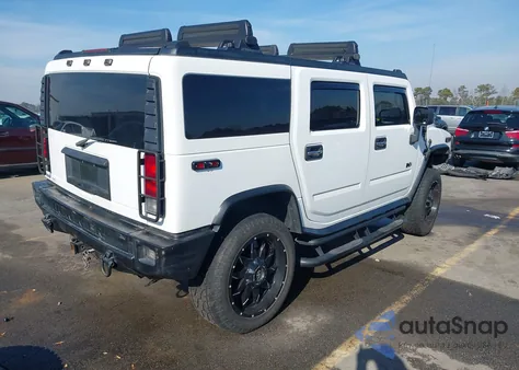 2005 Hummer H2 Suv z USA, uszkodzony, nr VIN 5GRGN23U75H106141